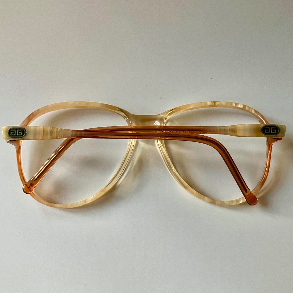Givenchy Frame France Oversized Vintage Eyeglass Frames Neve Worn